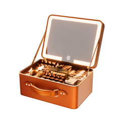 Makeup box with light mirror cover trolley travel and makeup artist Makeup box with light mirror cover trolley travel and makeup artist