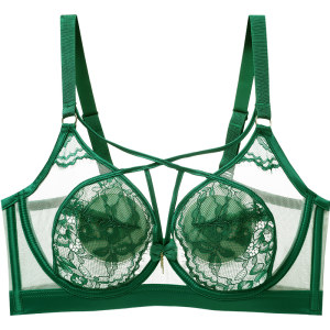 Fenton underwear women's anti-sagging bra for large breasts to look small and large for women summer ultra-thin French lace push-up bra 
Fenton underwear women's anti-sagging bra for large breasts to look small and large for women summer ultra-thin French lace push-up bra