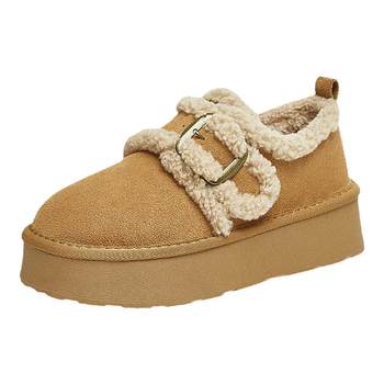 Best winter new thick-soled plus velvet snow boots warm furry shoes cotton shoes Birkenstock shoes for women 
Best winter new thick-soled plus velvet snow boots warm furry shoes cotton shoes Birkenstock shoes for women