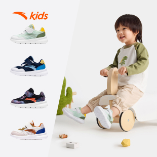 安踏学步鞋多巴胺风夏季新款男女宝宝鞋子婴幼儿鞋儿童网眼运动鞋