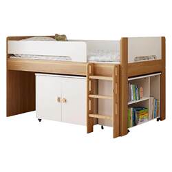 Quanyou Home Children's Half Height Bed with Storage Quanyou Home Children's Half Height Bed with Storage