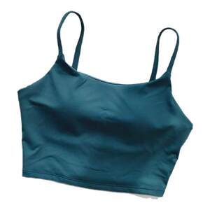 Lulu same style suspender vest integrated fixed sports bra for women's strapless back training fitness bra 
Lulu same style suspender vest integrated fixed sports bra for women's strapless back training fitness bra