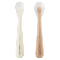 Joyoung baby food supplement spoon baby thickened portable anti-fall children's silicone tableware feeding spoon baby special Joyoung baby food supplement spoon baby thickened portable anti-fall children's silicone tableware feeding spoon baby special