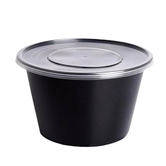 Thickened round disposable lunch box 1000ML microwave takeaway packaging box transparent plastic soup bowl with lid seal
Thickened round disposable lunch box 1000ML microwave takeaway packaging box transparent plastic soup bowl with lid seal