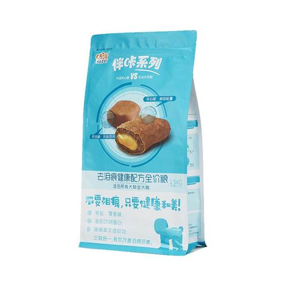 Kazi Tear Removal Full price Sandwich Dog Food 3 * 0.5kg Bixiong Bomei Samo Duck Meat Pear Fire Reduction White Haired Dog Main Food Kazi Tear Removal Full price Sandwich Dog Food 3 * 0.5kg Bixiong Bomei Samo Duck Meat Pear Fire Reduction White Haired Dog Main Food