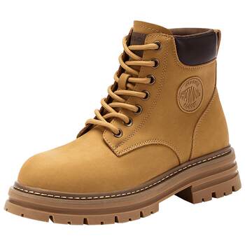 Hot air retro work boots outdoor big yellow boots 
Hot air retro work boots outdoor big yellow boots