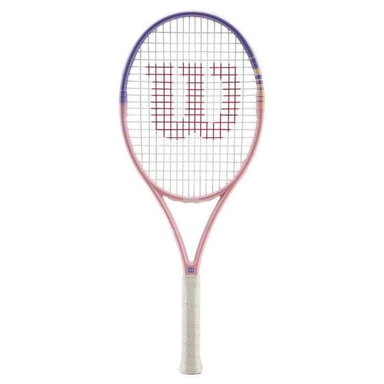 Wilson's official 25 new pink purple gradually becomes human full carbon advanced single training tennis racket
Wilson's official 25 new pink purple gradually becomes human full carbon advanced single training tennis racket