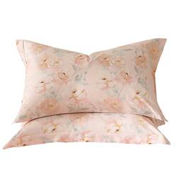 Mercury Home Textiles Cotton Pair Pillowcase Floral Print Mercury Home Textiles Cotton Pair Pillowcase Floral Print