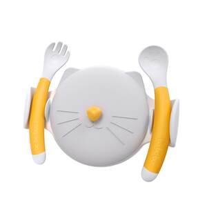 Bebebus Baby Supplementary Food Bowl Baby Water injection insulation bowl Hengwen supplementary food tool Children's tableware set Bebebus Baby Supplementary Food Bowl Baby Water injection insulation bowl Hengwen supplementary food tool Children's tableware set
