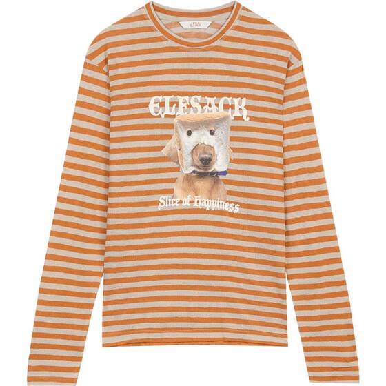 Fairy's pocket contrasting striped print long-sleeved T-shirt for women in early autumn 2025 new slack and thin top
Fairy's pocket contrasting striped print long-sleeved T-shirt for women in early autumn 2025 new slack and thin top