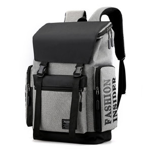 Men's backpack business casual computer bag multi-pocket fashion trendy female student schoolbag large capacity travel backpack 
Men's backpack business casual computer bag multi-pocket fashion trendy female student schoolbag large capacity travel backpack