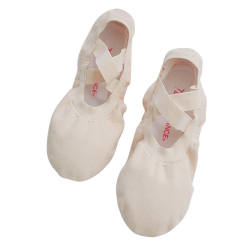 Chen Ting's children's ballet shoes flat dance without drawstring Chen Ting's children's ballet shoes flat dance without drawstring