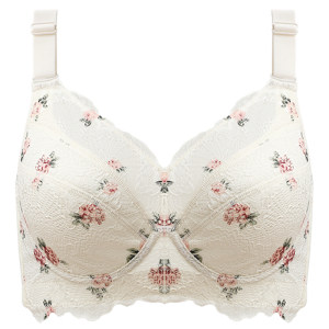 Large size underwear for women with soft steel rings gathered together with breasts to prevent sagging large breasts to show small breasts fat mm thin upper bra 
Large size underwear for women with soft steel rings gathered together with breasts to prevent sagging large breasts to show small breasts fat mm thin upper bra