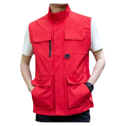 Work vest men's multi-pocket fishing vest spring and autumn Work vest men's multi-pocket fishing vest spring and autumn