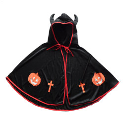 Children's clothing horn cape devil Children's clothing horn cape devil