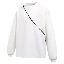 HBZ design American ins pullover round neck long-sleeved sweatshirt for men and women street personality neutral style national trend jacket HBZ design American ins pullover round neck long-sleeved sweatshirt for men and women street personality neutral style national trend jacket