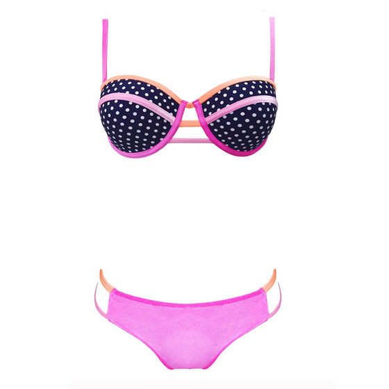 March19 new velvet bikini fluorescent color wave dot steel ring big breasts and small breasts gathered sexy ins vacation March19 new velvet bikini fluorescent color wave dot steel ring big breasts and small breasts gathered sexy ins vacation