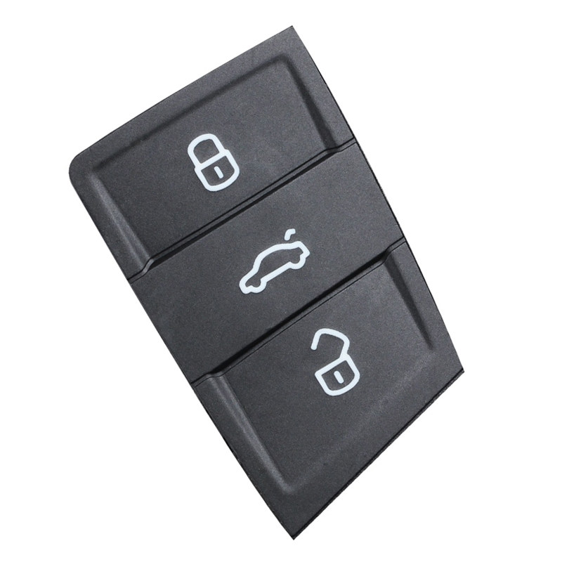 Guscio Chiave Per Volkswagen - Cover Sostitutiva Per Telecomando VW Golf, Tiguan, Passat Con Portachiavi In Pelle - Foto 9