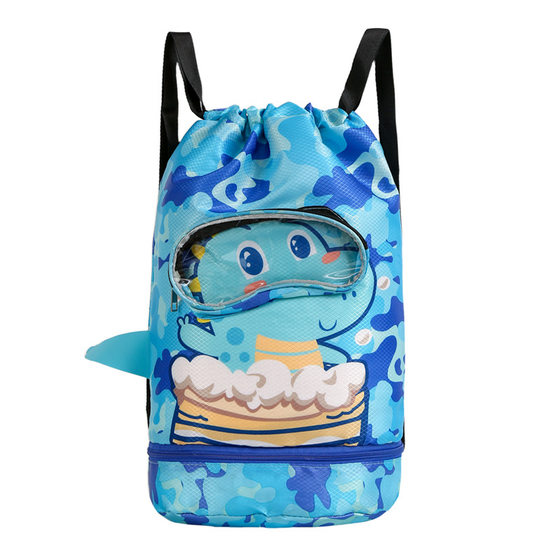 Children's swimming bag dry wet separation boy swimming bag swimsuit waterproof storage bag women seaside outdoor portable backpack Children's swimming bag dry wet separation boy swimming bag swimsuit waterproof storage bag women seaside outdoor portable backpack
