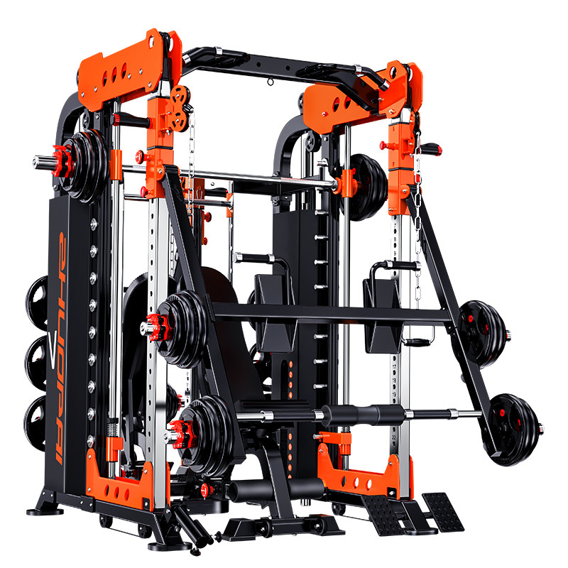 Zhuopai スミスマシン - 多機能ホームジム - スクワットラック