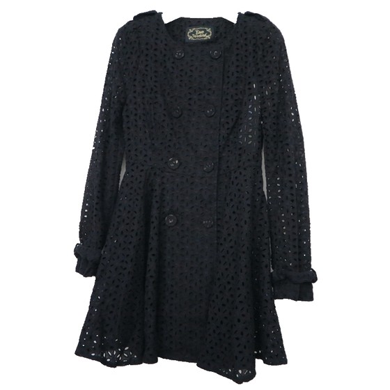 Aig Taote/S counter genuine broken code female spring and autumn full cotton net embroidered trench coat 4N4088
Aig Taote/S counter genuine broken code female spring and autumn full cotton net embroidered trench coat 4N4088