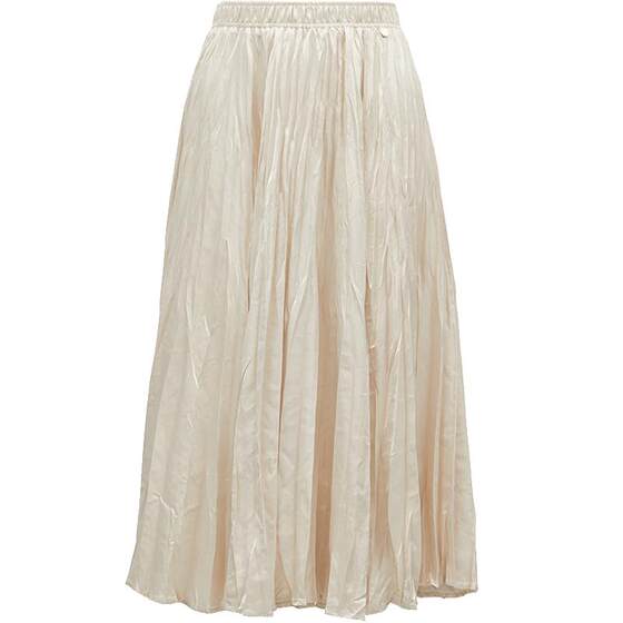 ONLY summer quiet and luxurious drooping and elegant glossy fabric high waist slim mid-length pleated skirt for women
ONLY summer quiet and luxurious drooping and elegant glossy fabric high waist slim mid-length pleated skirt for women