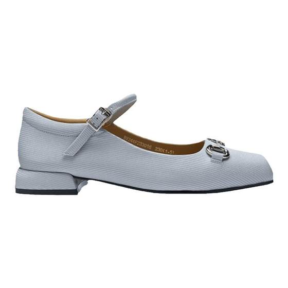 Bu Xiwei 2025 Spring and Autumn Little Flat Wind Silver Square Head One-Shaped Mary Zhen Light Mouth Square Root Flat Sole Single Shoes Women
Bu Xiwei 2025 Spring and Autumn Little Flat Wind Silver Square Head One-Shaped Mary Zhen Light Mouth Square Root Flat Sole Single Shoes Women
