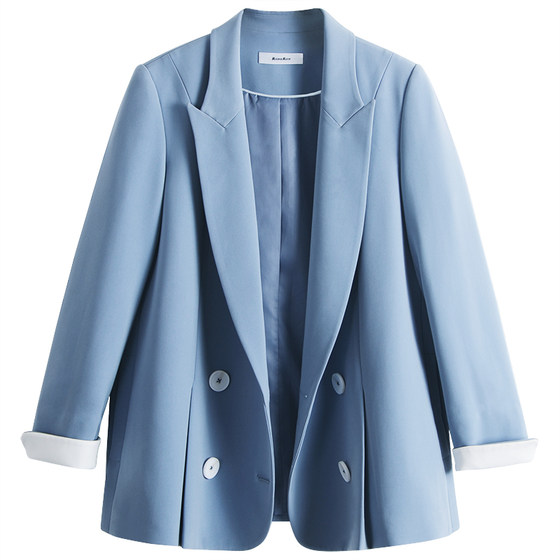 ron original chic small suit jacket for women casual Hong Kong style retro suit suit 2019 spring suit new T
ron original chic small suit jacket for women casual Hong Kong style retro suit suit 2019 spring suit new T