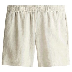 HM men's casual pants 2025 autumn new straight fashion standard fit linen casual shorts 1256419 HM men's casual pants 2025 autumn new straight fashion standard fit linen casual shorts 1256419