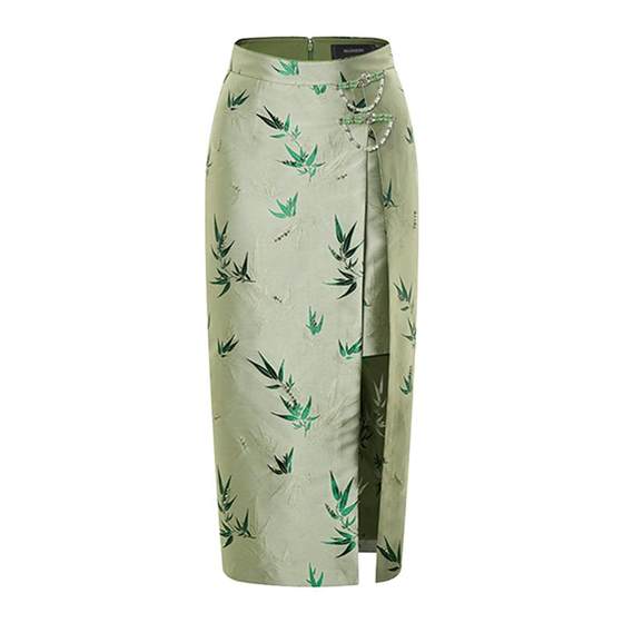 MAXRIENY new Chinese skirt for women mint mambo style outfit MAXRIENY new Chinese skirt for women mint mambo style outfit