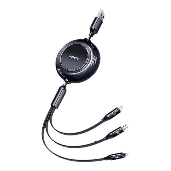 Beisi Data cable three-in-one telescopic charger cable one to three suitable for Apple 16/15 ProMax Huawei Android mobile phone 14 Huawei 66w telescopic multi-head car USB port customization
Beisi Data cable three-in-one telescopic charger cable one to three suitable for Apple 16/15 ProMax Huawei Android mobile phone 14 Huawei 66w telescopic multi-head car USB port customization