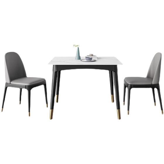 Light luxury simple rock slab solid wood dining table and chair combination for household small apartment square dining table balcony card game table
Light luxury simple rock slab solid wood dining table and chair combination for household small apartment square dining table balcony card game table