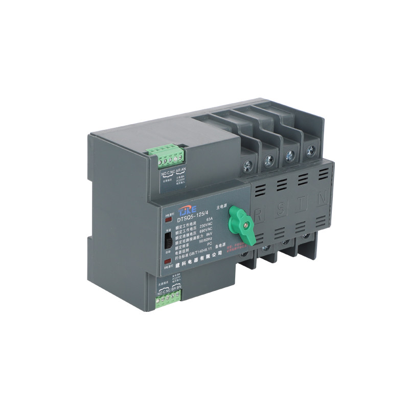 Jianke デュアル電源自動切替スイッチ 100A 3P4P 220V/380V ミニレール