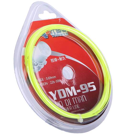 Yudiman Badminton Racquet Wire, Mesh Wire, High Elasticity, Durable Playing Sound, Crisp Professional Badminton Wire, 95 Control Type Yudiman Badminton Racquet Wire, Mesh Wire, High Elasticity, Durable Playing Sound, Crisp Professional Badminton Wire, 95 Control Type