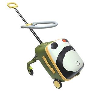 High -end milk dad Children's tie box can ride a doll box lazy slip -down baby car parent -child suitcase for 20 inches High -end milk dad Children's tie box can ride a doll box lazy slip -down baby car parent -child suitcase for 20 inches