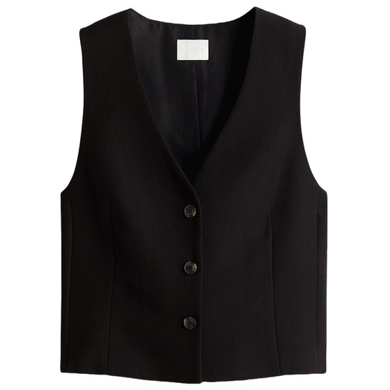 HM 2025 summer new women's short vest 1290816
HM 2025 summer new women's short vest 1290816