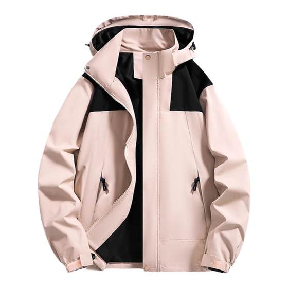WASSUP jacket, men and women, outdoor three-in-one removable mountaineering suit windproof and waterproof versatile jacket WASSUP jacket, men and women, outdoor three-in-one removable mountaineering suit windproof and waterproof versatile jacket