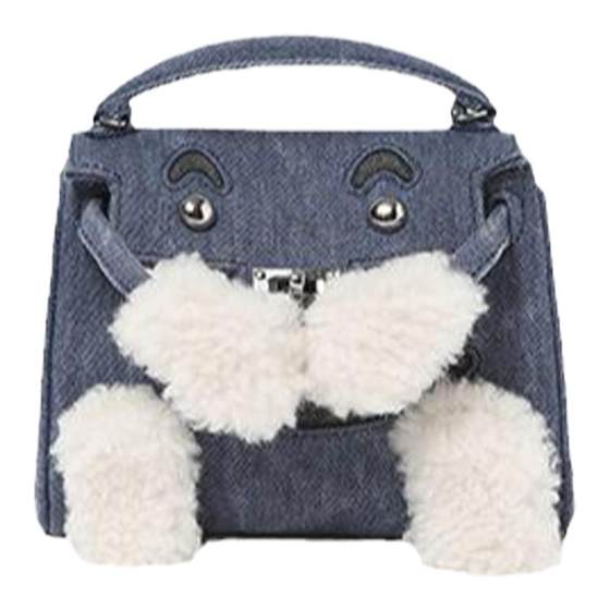 Margin Goods autumn and winter new women's bag retro lambswool handbag shoulder crossbody bag 
Margin Goods autumn and winter new women's bag retro lambswool handbag shoulder crossbody bag