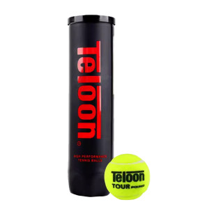 Teloon Dragon Tennis Tour Pound P4 Pressure Foot High Elastic and Durable Training Professional Match Ball Pack of 4 Teloon Dragon Tennis Tour Pound P4 Pressure Foot High Elastic and Durable Training Professional Match Ball Pack of 4