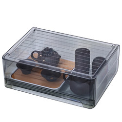 Tea set tea cup storage box dustproof drawer Tea set tea cup storage box dustproof drawer