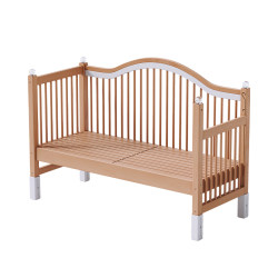 Children's bed spliced bed and solid wood bed with raised guardrails Children's bed spliced bed and solid wood bed with raised guardrails