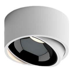 Ultra-thin surface mounted spotlight small hill living room household ceiling light deep cup anti-glare adjustable angle downlight Zhongshan lighting fixtures Ultra-thin surface mounted spotlight small hill living room household ceiling light deep cup anti-glare adjustable angle downlight Zhongshan lighting fixtures
