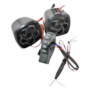 Motorcycle audio electric vehicle horn bass Bluetooth MP3 mobile phone listening song U disk connection TF card FM car
 Motorcycle audio electric vehicle horn bass Bluetooth MP3 mobile phone listening song U disk connection TF card FM car