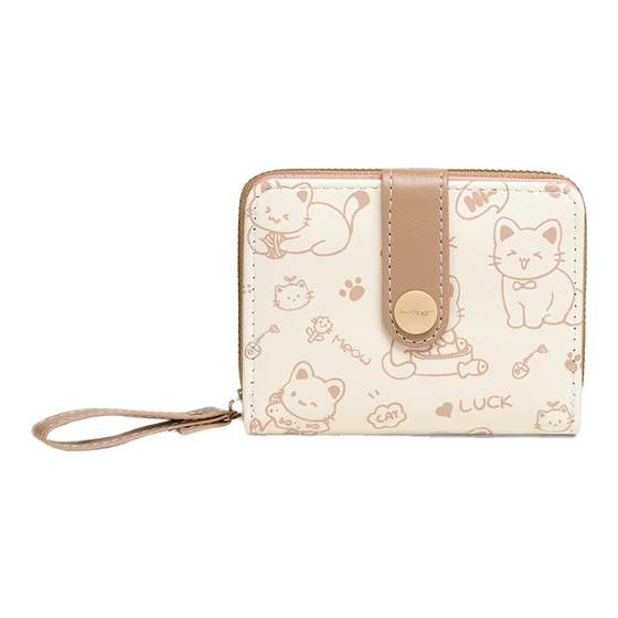 Simple Japanese wallet for women short thin small folding student wallet 2025 new cute niche change card bag 
Simple Japanese wallet for women short thin small folding student wallet 2025 new cute niche change card bag