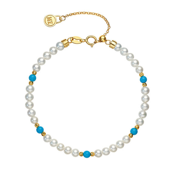Meluxe Mui Ne Natural Turquoise Freshwater Pearl Bracelet Handkerchief Bracelet Women's High-end Niche Gift 925 Silver
Meluxe Mui Ne Natural Turquoise Freshwater Pearl Bracelet Handkerchief Bracelet Women's High-end Niche Gift 925 Silver