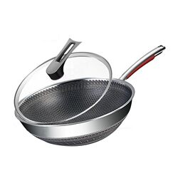German Bach Antibacterial 316 Stainless Steel Non-Stick Frying Pan German Bach Antibacterial 316 Stainless Steel Non-Stick Frying Pan