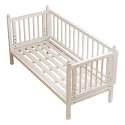 Spliced widened stainless steel children's baby home large bed Spliced widened stainless steel children's baby home large bed