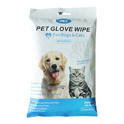 Pet disposable gloves bath cleaning wipes dry cleaning lickable cat and rabbit deodorizing care wet wipes Pet disposable gloves bath cleaning wipes dry cleaning lickable cat and rabbit deodorizing care wet wipes