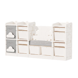 Yuanerle children's toy storage rack household baby storage cabinet toy sorting rack feeding table baby storage rack Yuanerle children's toy storage rack household baby storage cabinet toy sorting rack feeding table baby storage rack