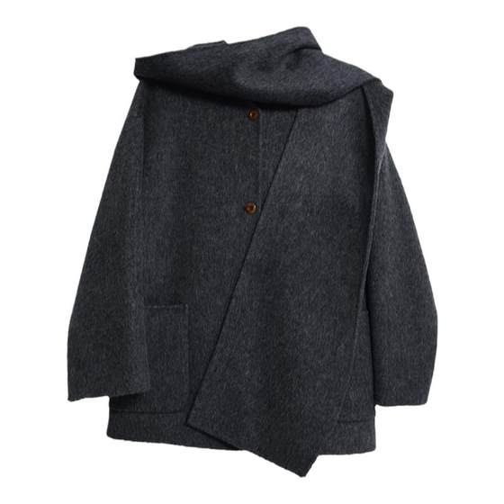 The starting point of memory double-sided wool jacket mid-length loose temperament fashionable and versatile wool coat 68TD40300
The starting point of memory double-sided wool jacket mid-length loose temperament fashionable and versatile wool coat 68TD40300